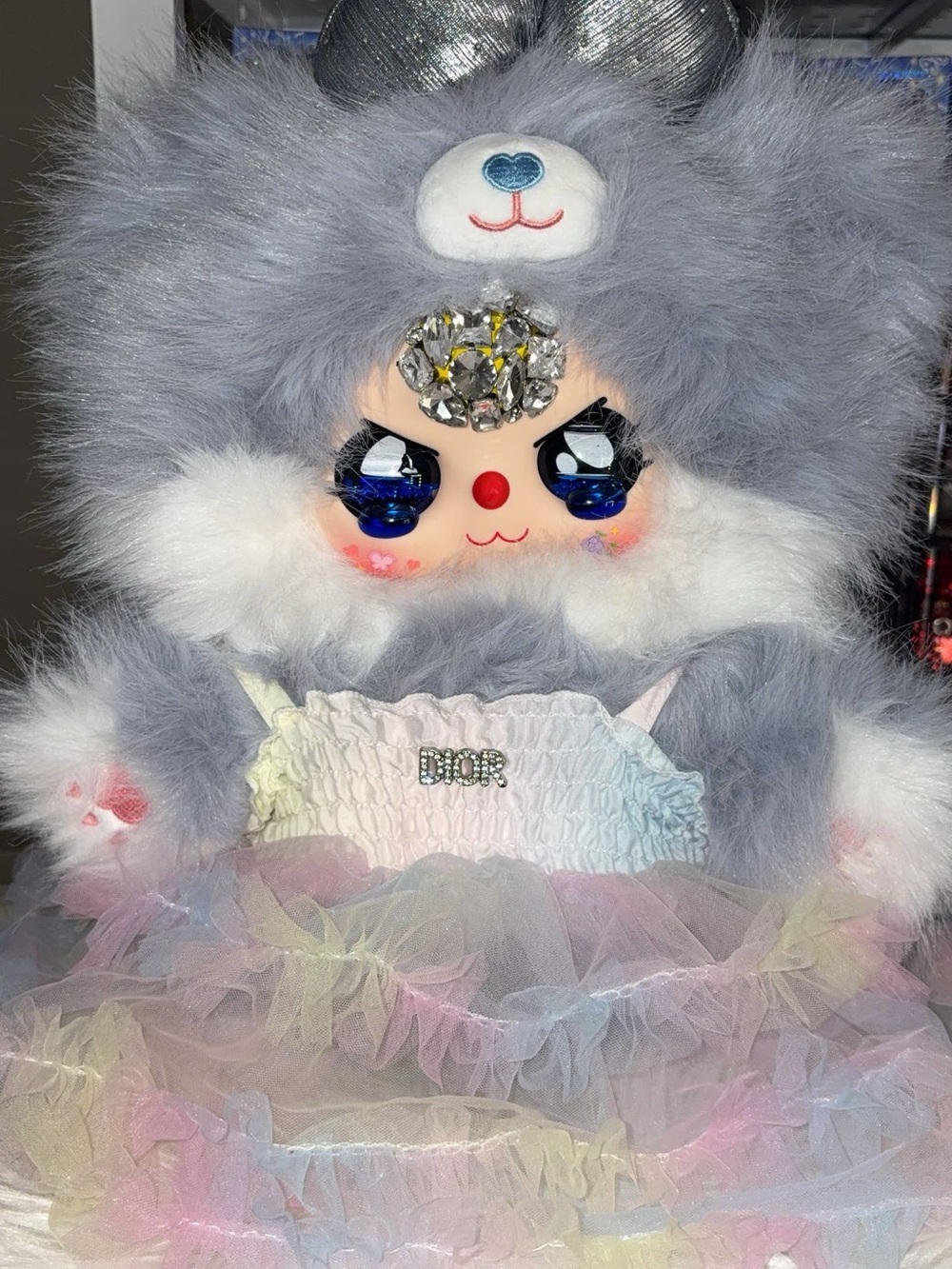 Baby three 400 % custom with dress